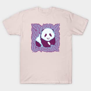 Panda Pattern T-Shirt